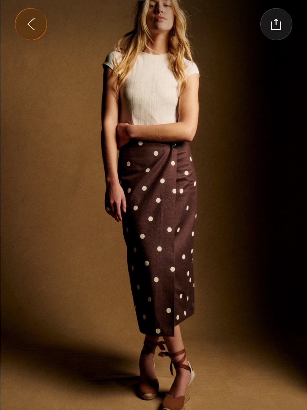 Sezane Pierra Skirt